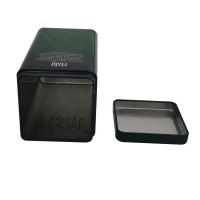 Square Tea Tin Box With Custom Labeling