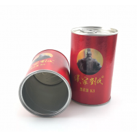 Eco-friendly Top Quality  Food Grade Kraft Paper Cardboard Canister Packaging