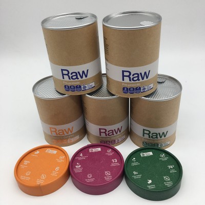 China Suppliers Protein Powder Use Paper Composite Cans